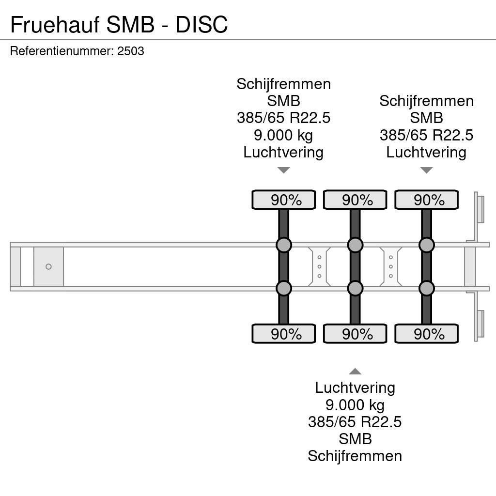 Fruehauf SMB - DISC Gardintrailer