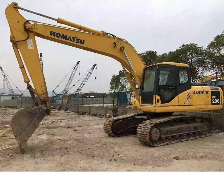Komatsu pc200-7 Beltegraver
