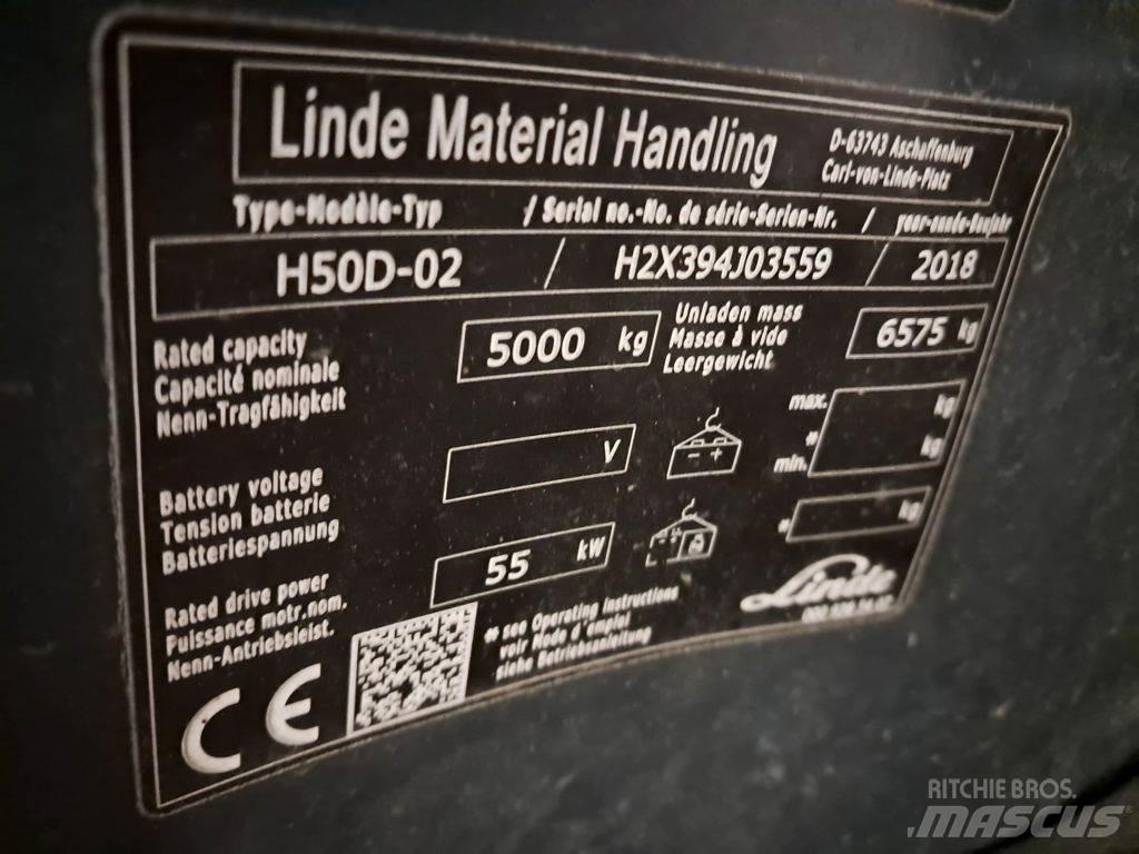 Linde H50D-02 Diesel Trucker