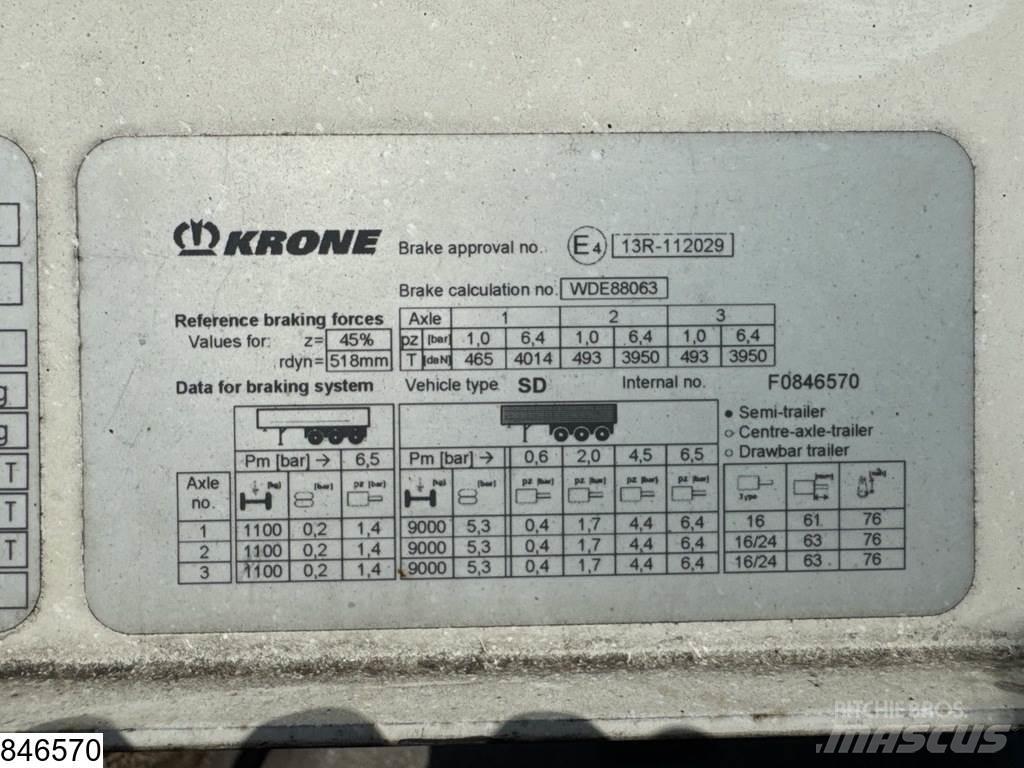 Krone Tautliner Gardintrailer
