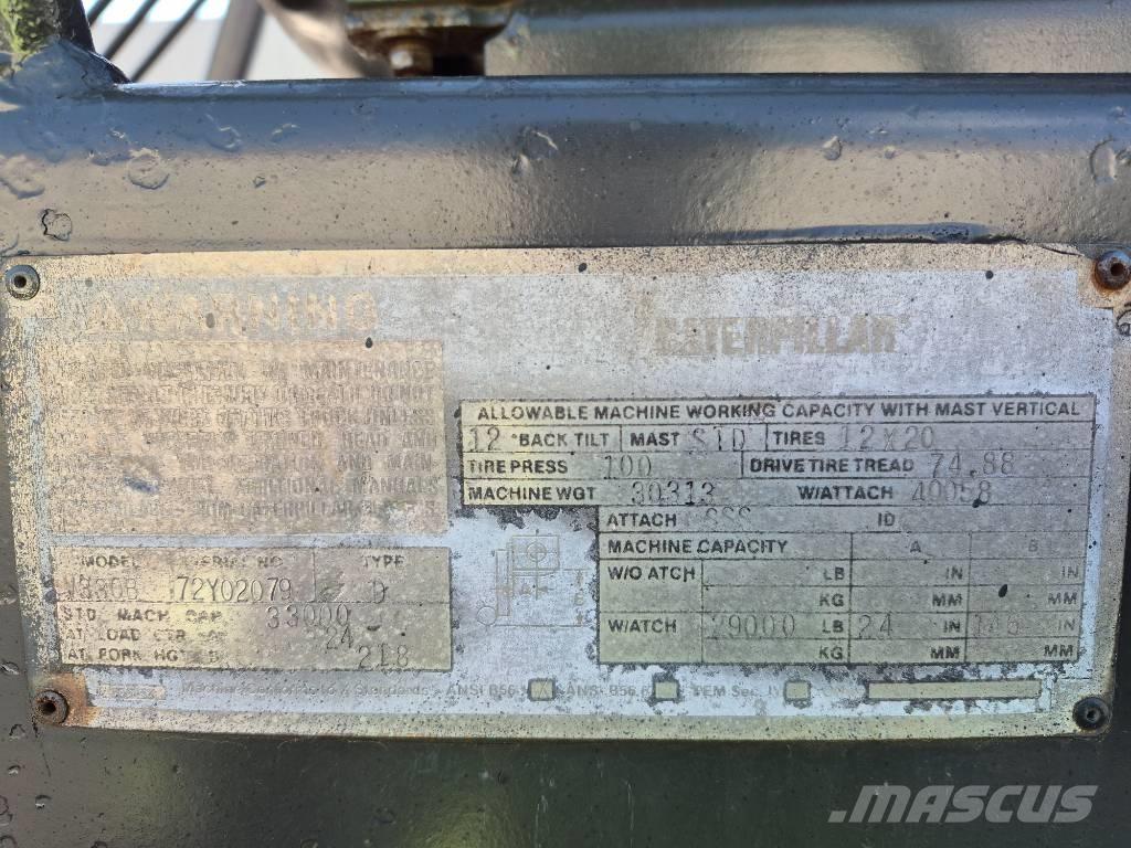 CAT V 330 B Gaffeltrucker - Annet