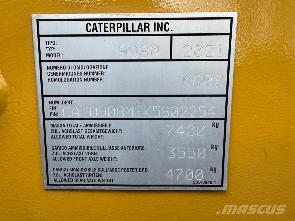 CAT 908M Hjullastere