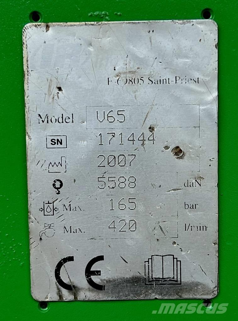Montabert V 65 Hydrauliske hammere