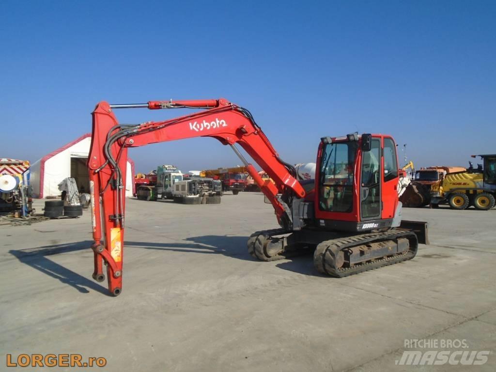 Kubota KX 080-3 Beltegraver