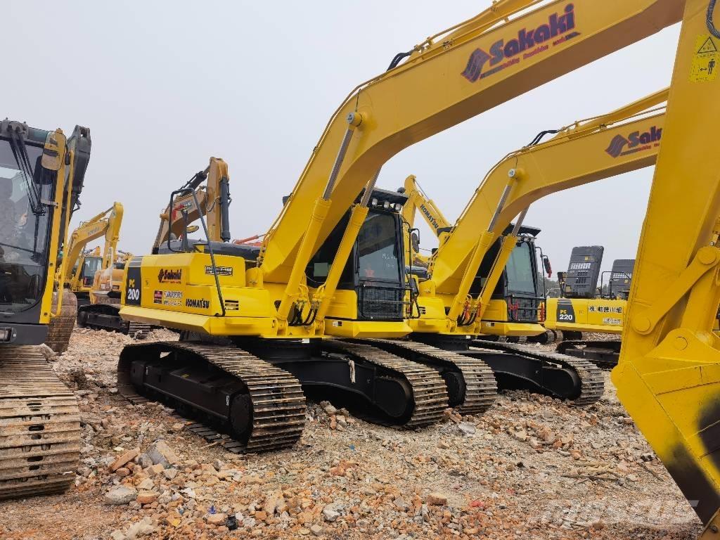 Komatsu pc200-8 Beltegraver