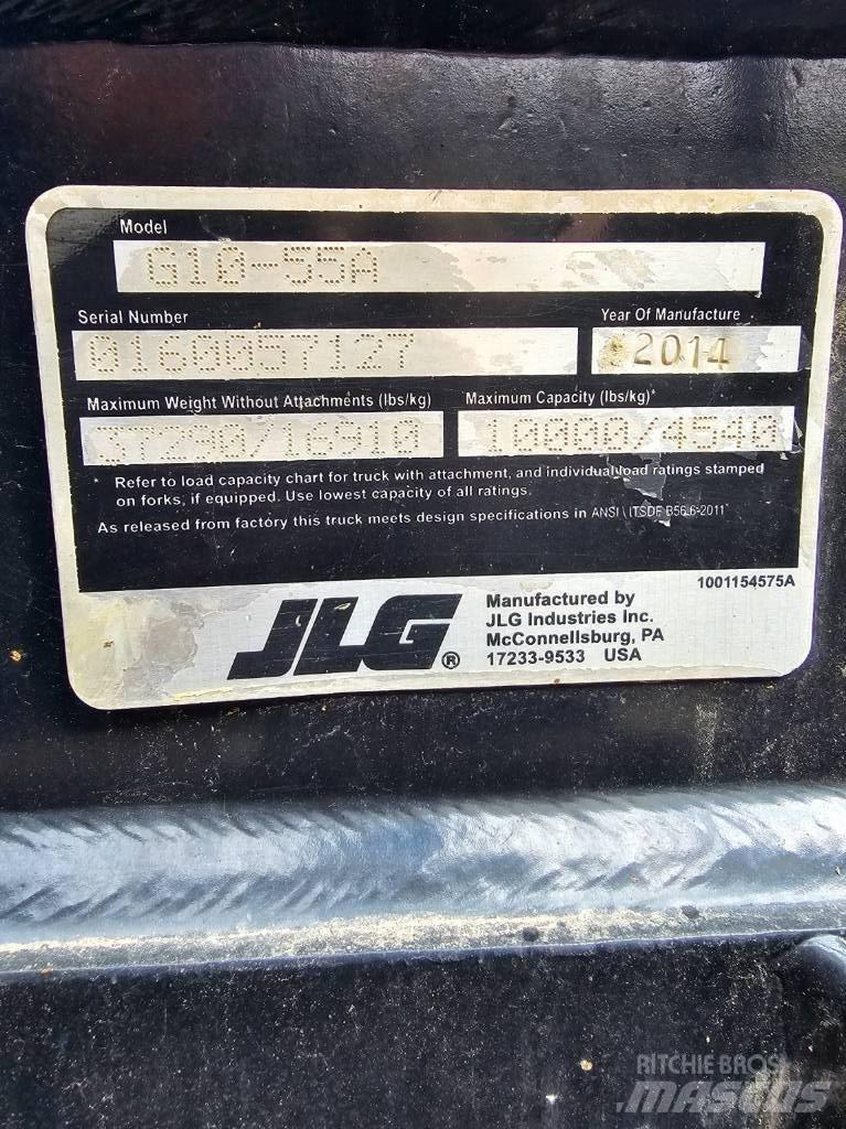 JLG G 10-55 A Teleskoplastere