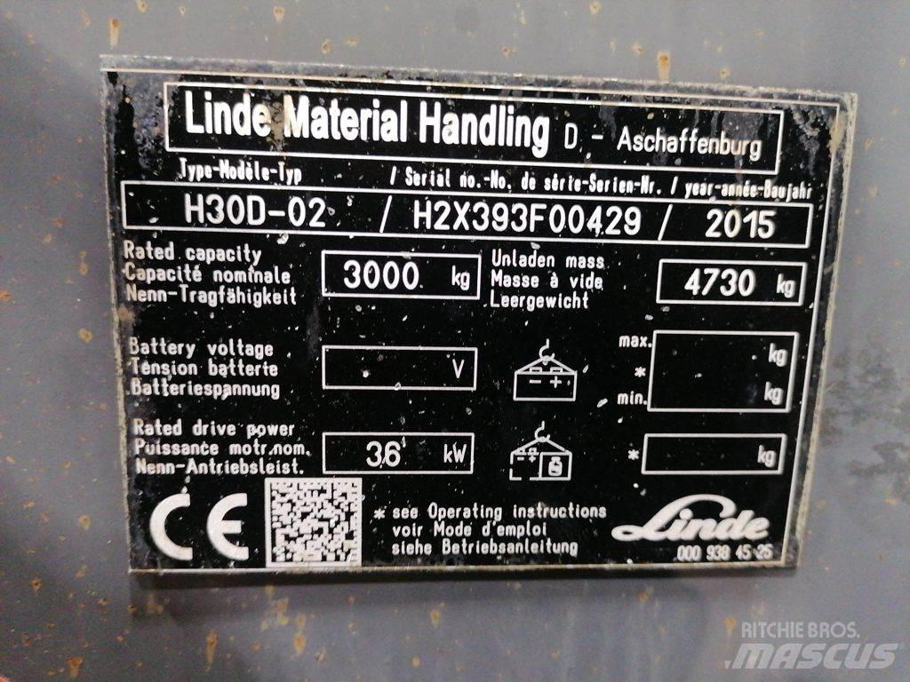 Linde H30D-02 Diesel Trucker