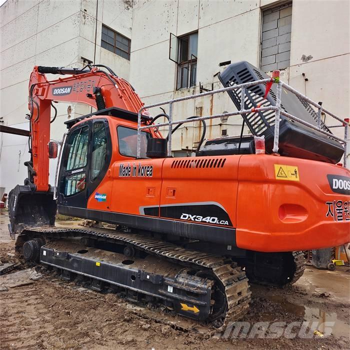 Doosan DX 340 LC Beltegraver
