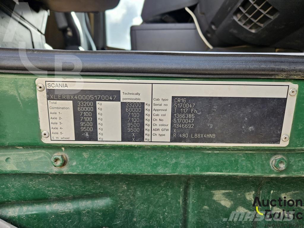 Scania R 480 Tippbil