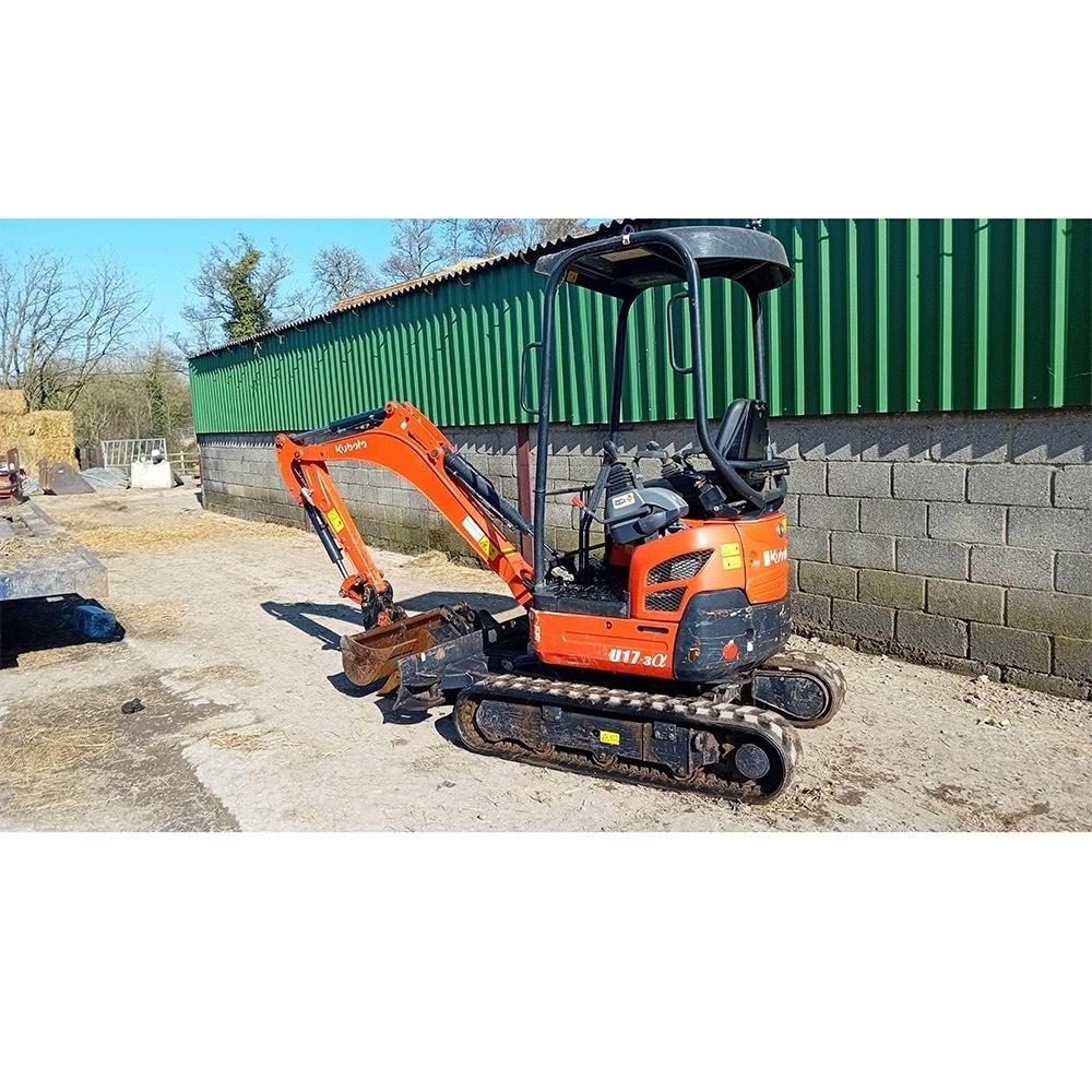 Kubota U17-3a Minigravere <7t