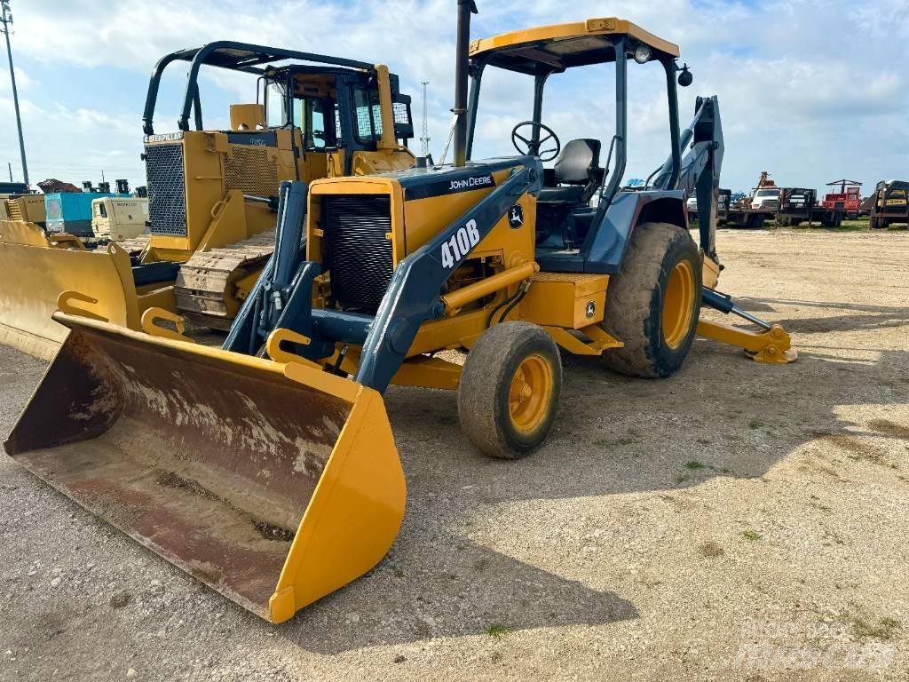 John Deere 410 B Traktorgravere