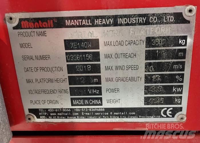Mantall XE140W Sakselifter