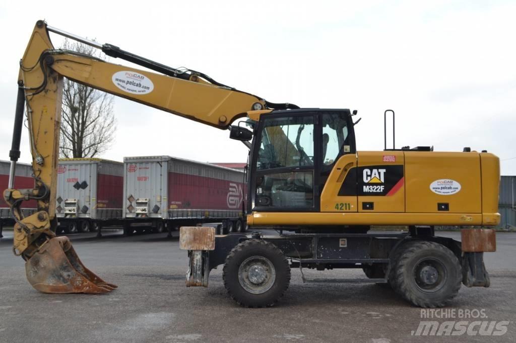 CAT M 322F Hjulgravere