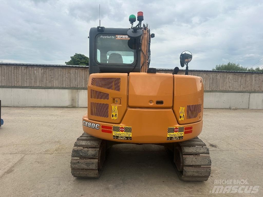 CASE CX 80 C Beltegraver