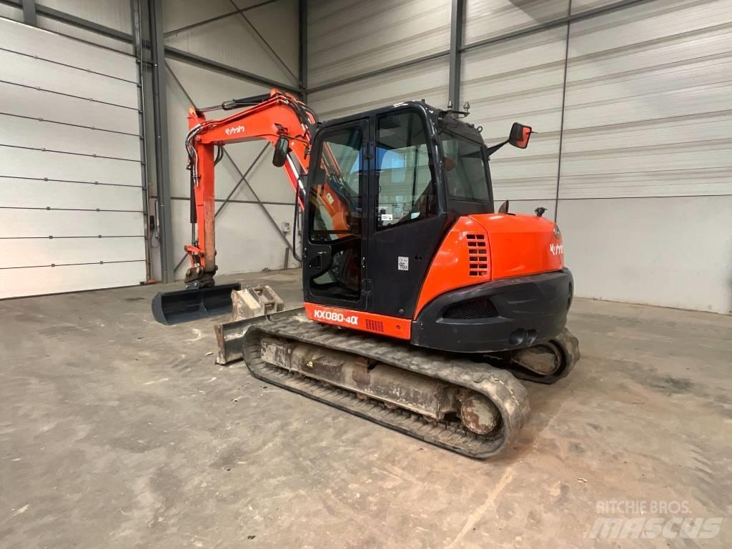 Kubota KX 080-4 A Midigravere 7 - 12t