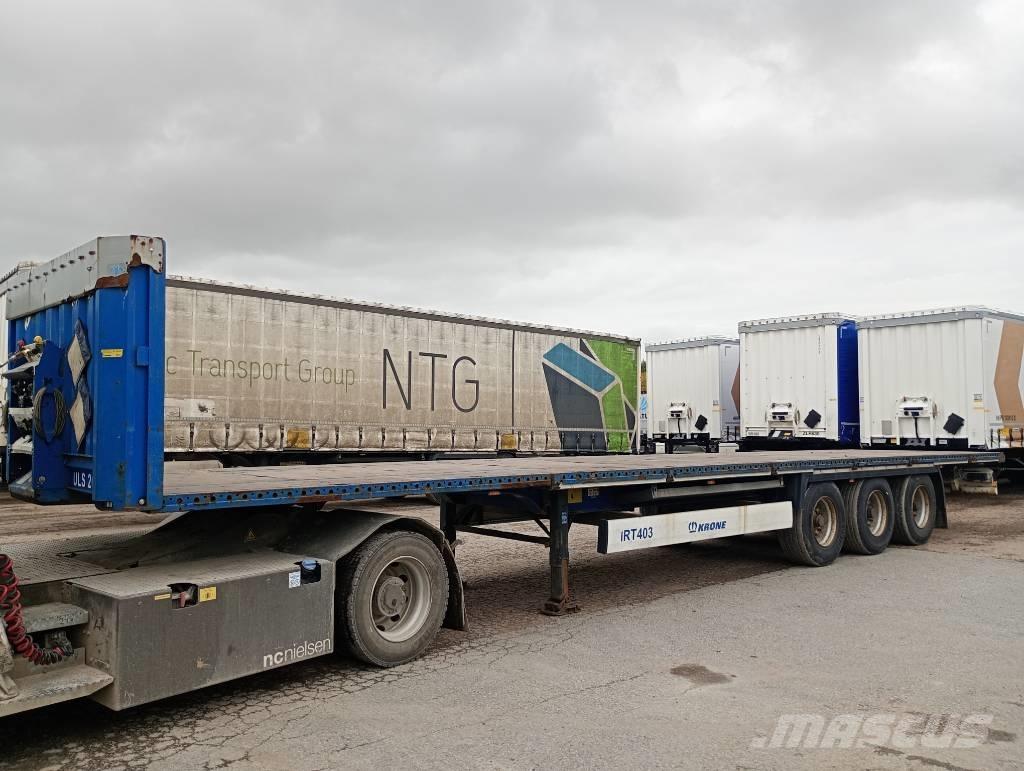 Krone FLAKTRAILER Planhengere semi