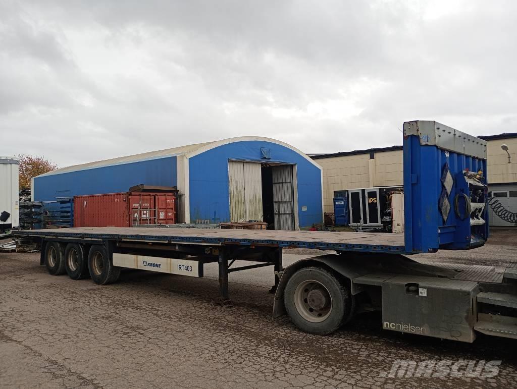 Krone FLAKTRAILER Planhengere semi