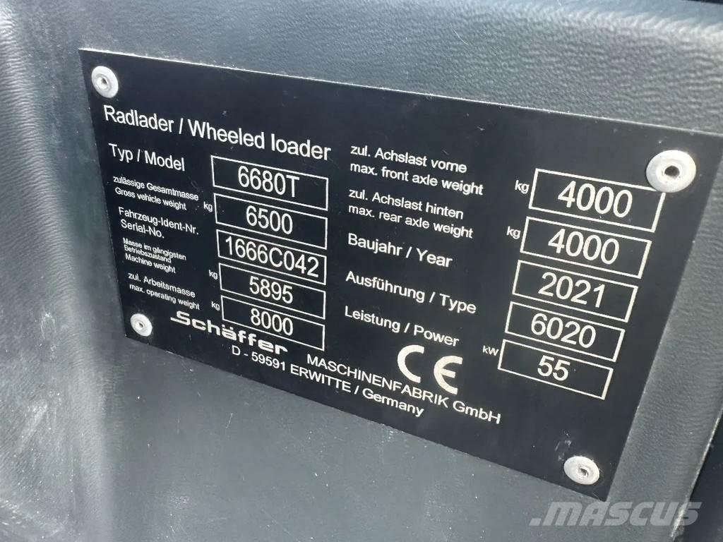 Schäffer 6080T Teleskophjullastere