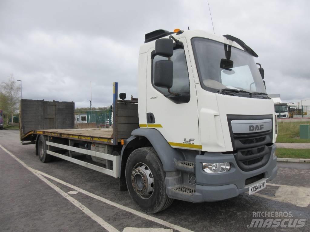 DAF 55.220 Flatvogn med vinsj