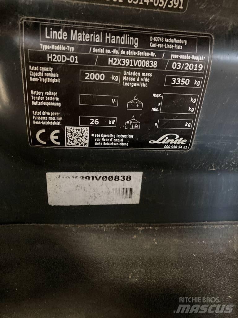 Linde H20D/391 Diesel Trucker