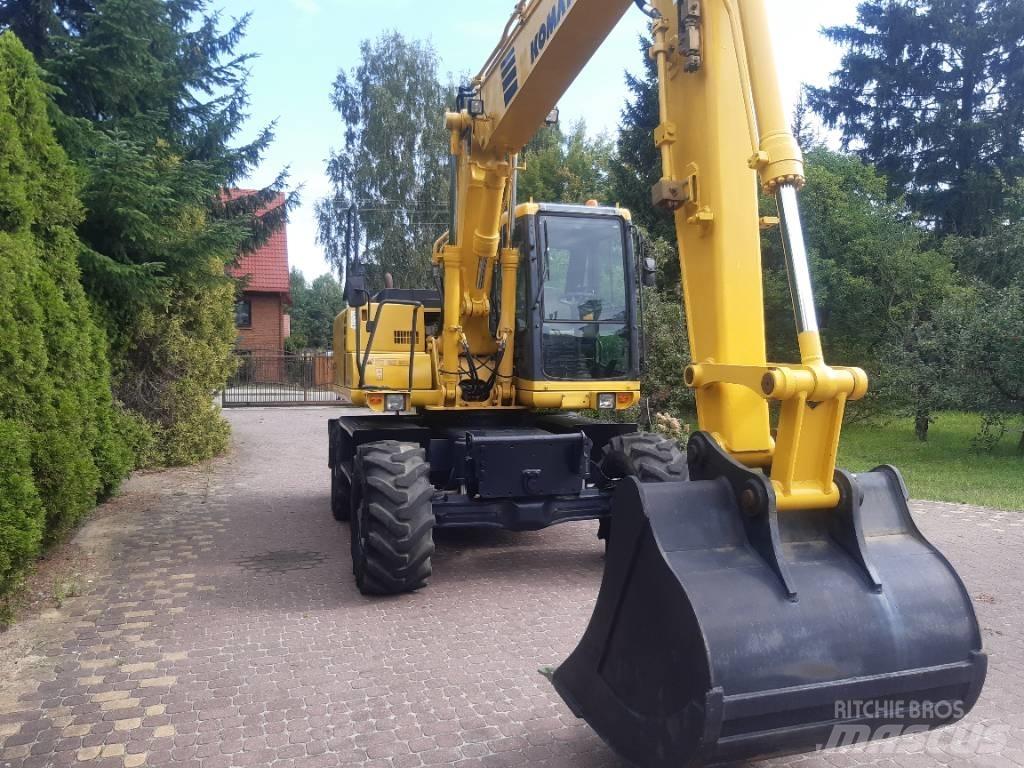 Komatsu PW 130-7 Hjulgravere