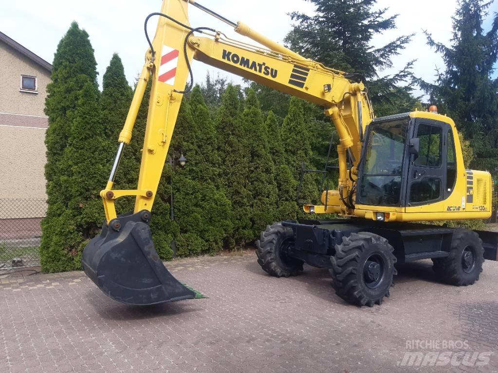 Komatsu PW 130-7 Hjulgravere