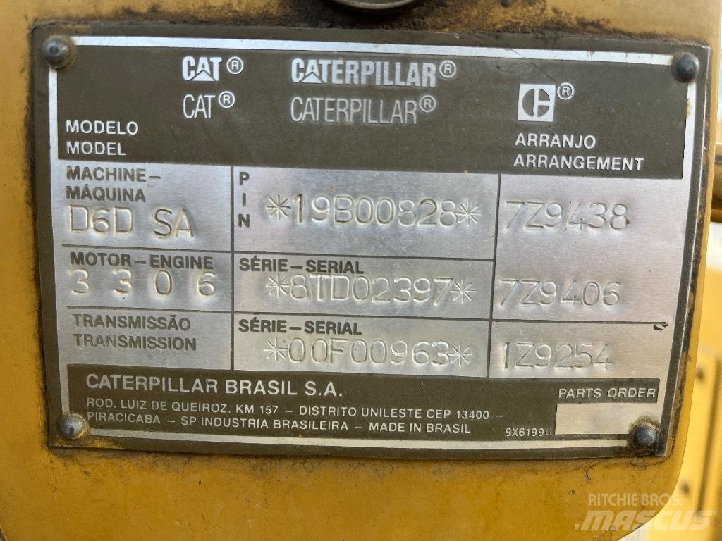 CAT D 6 Traktorer