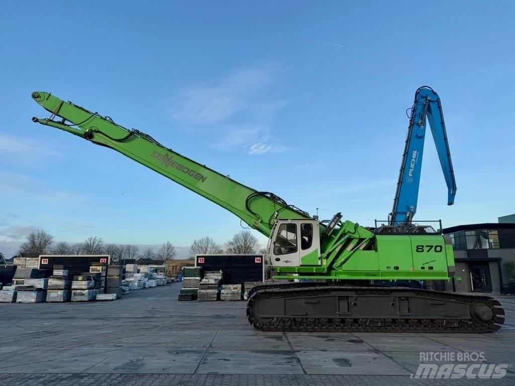 Sennebogen 870R Gravemaskiner for avfallshåndtering