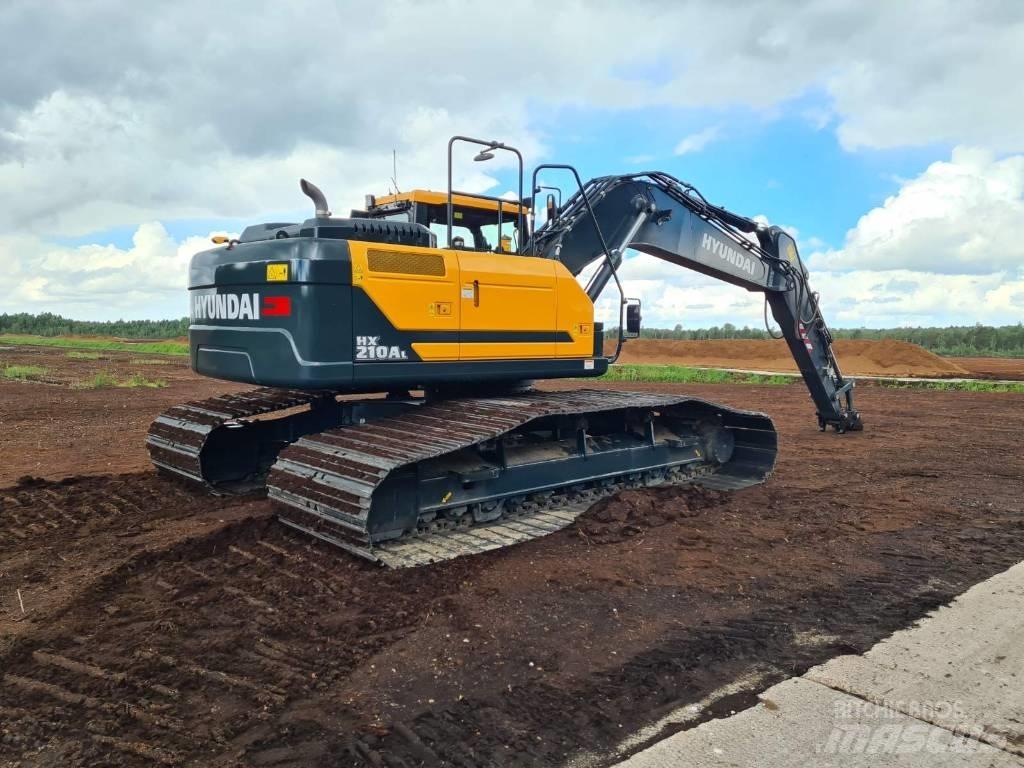 Hyundai HX210AL Beltegraver