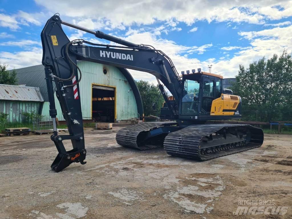 Hyundai HX210AL Beltegraver