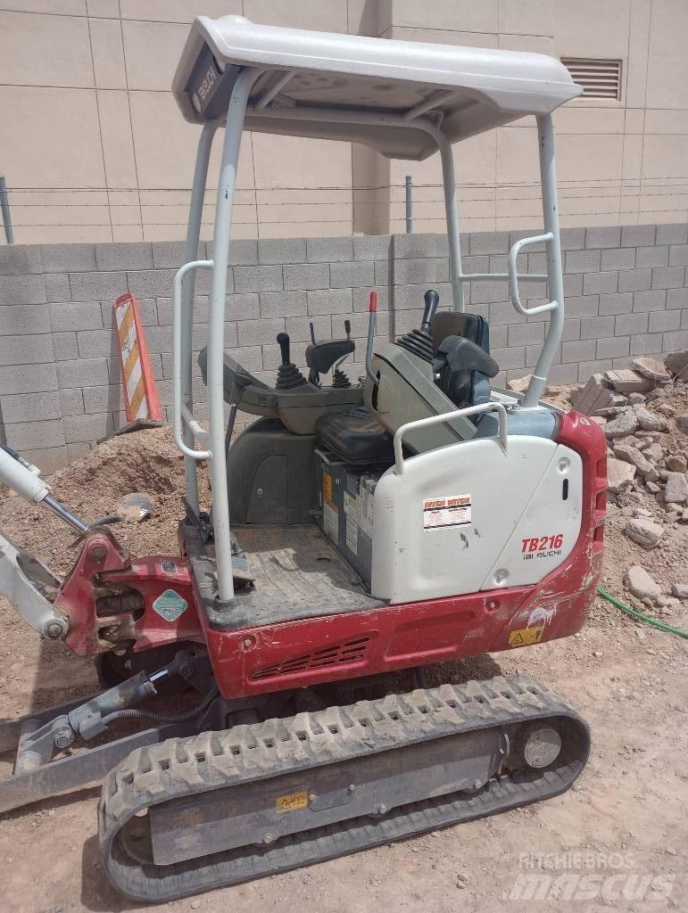 Takeuchi TB216RA Borutstyr tilbehør og deler