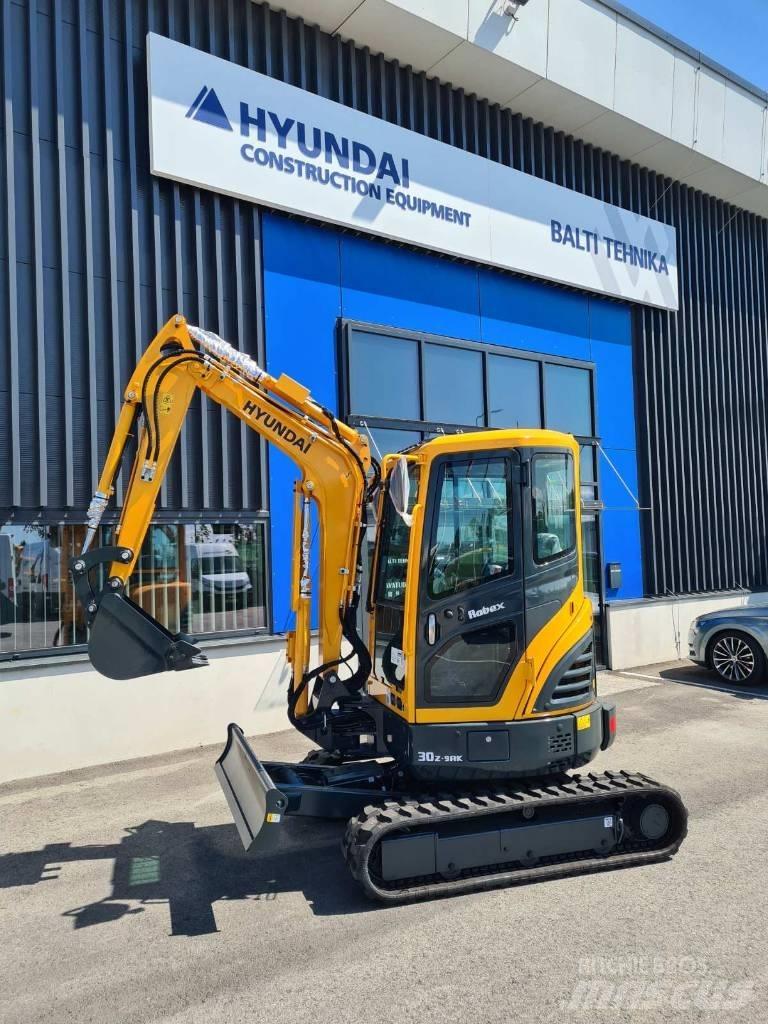 Hyundai R30Z-9AK Minigravere <7t