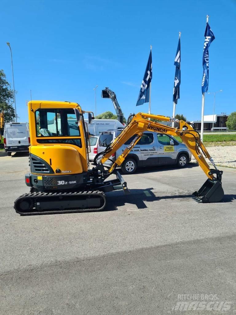Hyundai R30Z-9AK Minigravere <7t