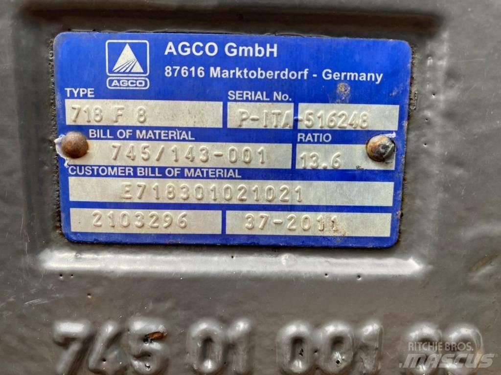 Fendt 820 FRONT AXLE Girkasse