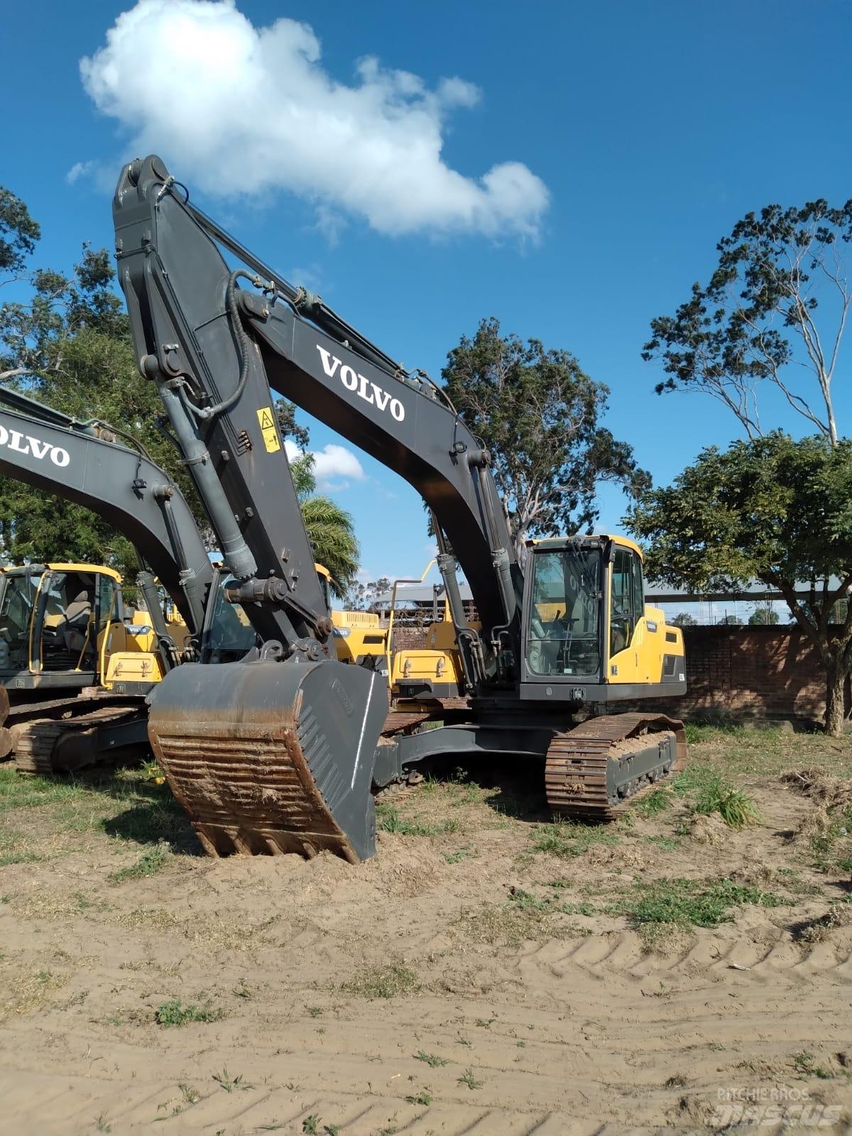 Volvo EC250DL Beltegraver