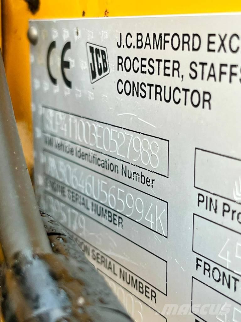 JCB 411 HT Hjullastere