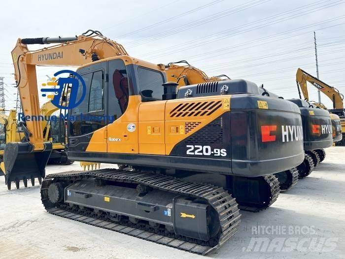 Hyundai R220-9S Beltegraver