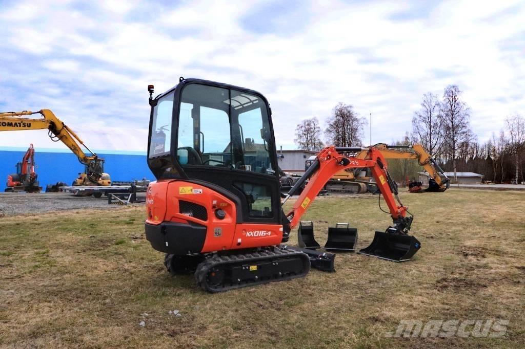 Kubota KX016-4 Minigravere <7t