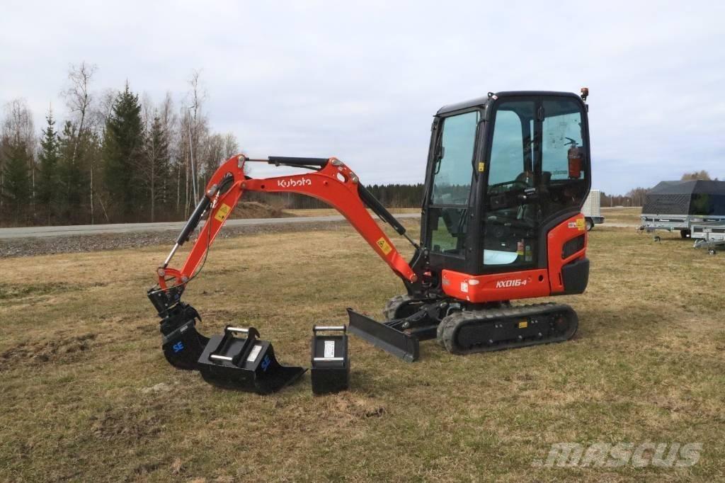 Kubota KX016-4 Minigravere <7t