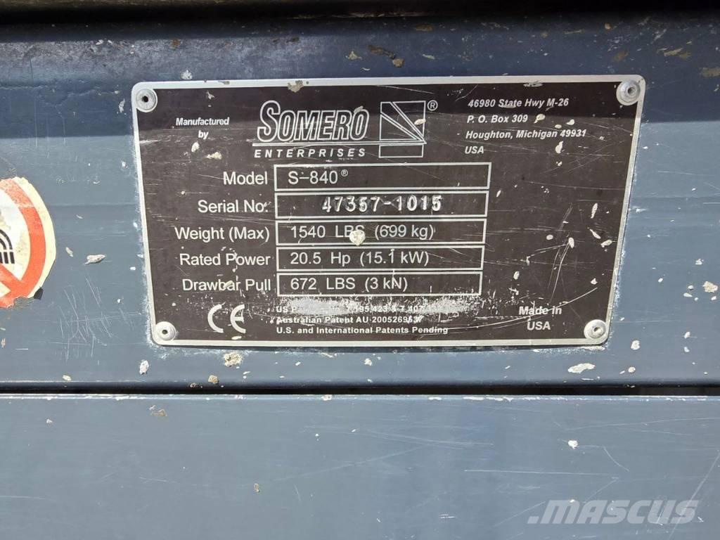 Somero S840 Fordelingsmaster