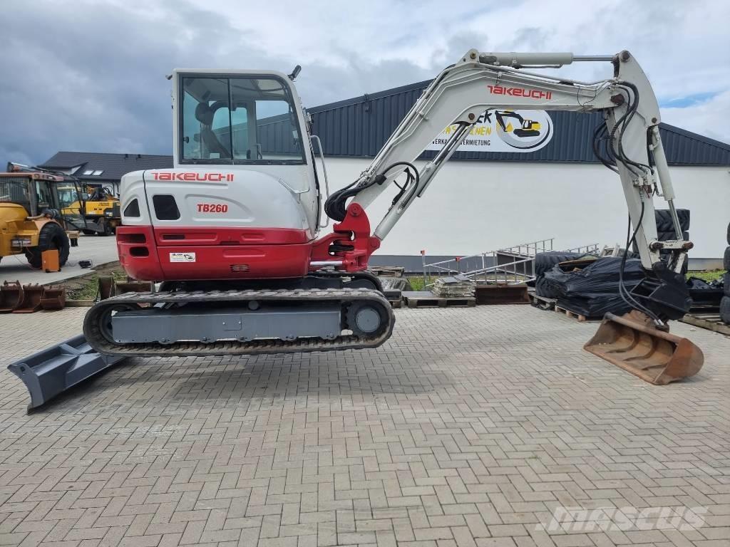 Takeuchi TB 260 Minigravere <7t