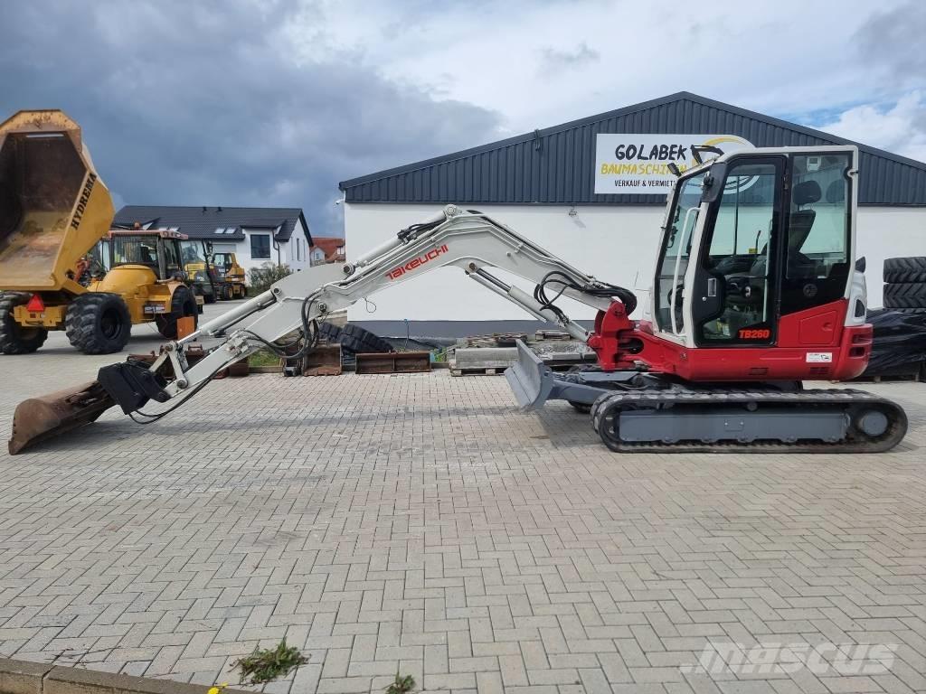 Takeuchi TB 260 Minigravere <7t