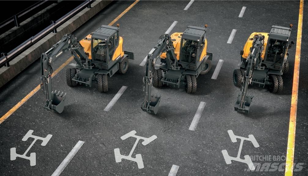 Hyundai HW 100 A Hjulgravere