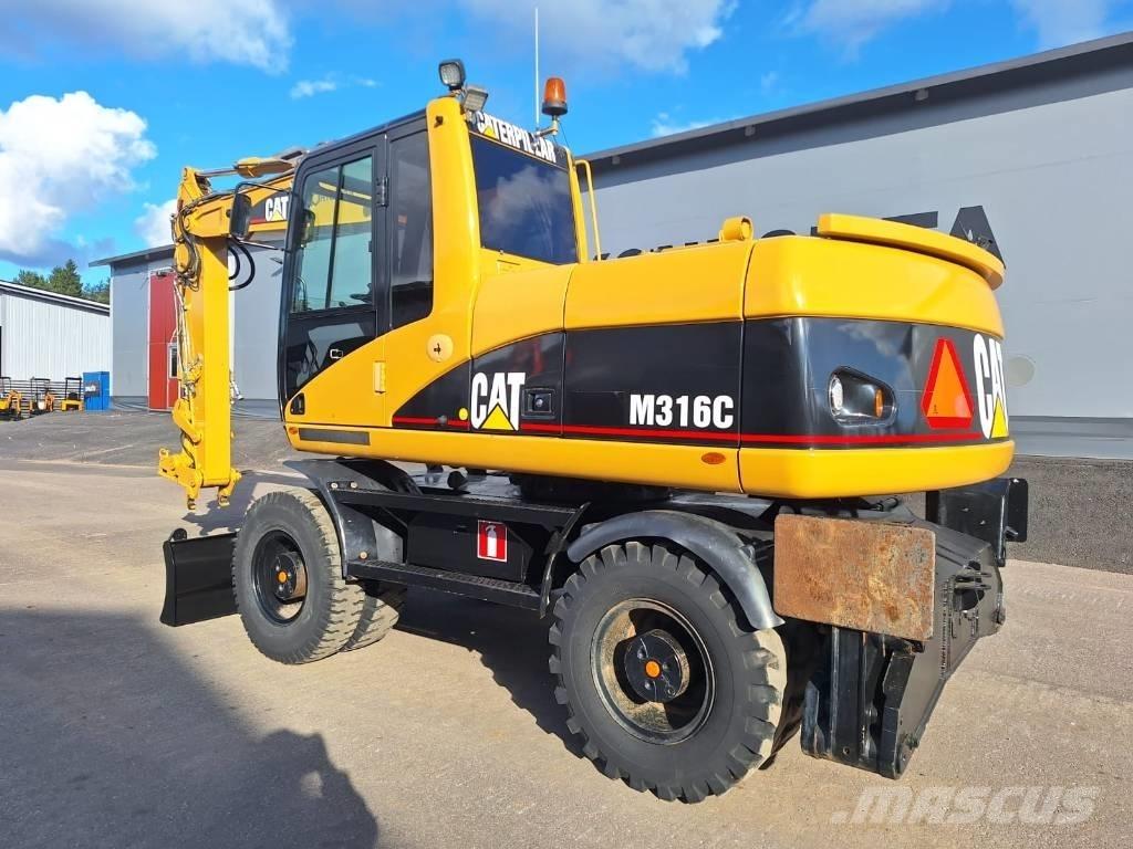 CAT M316C Hjulgravere