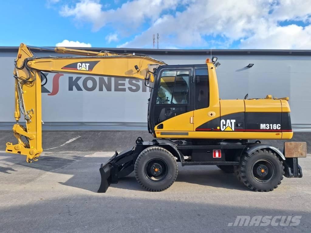 CAT M316C Hjulgravere