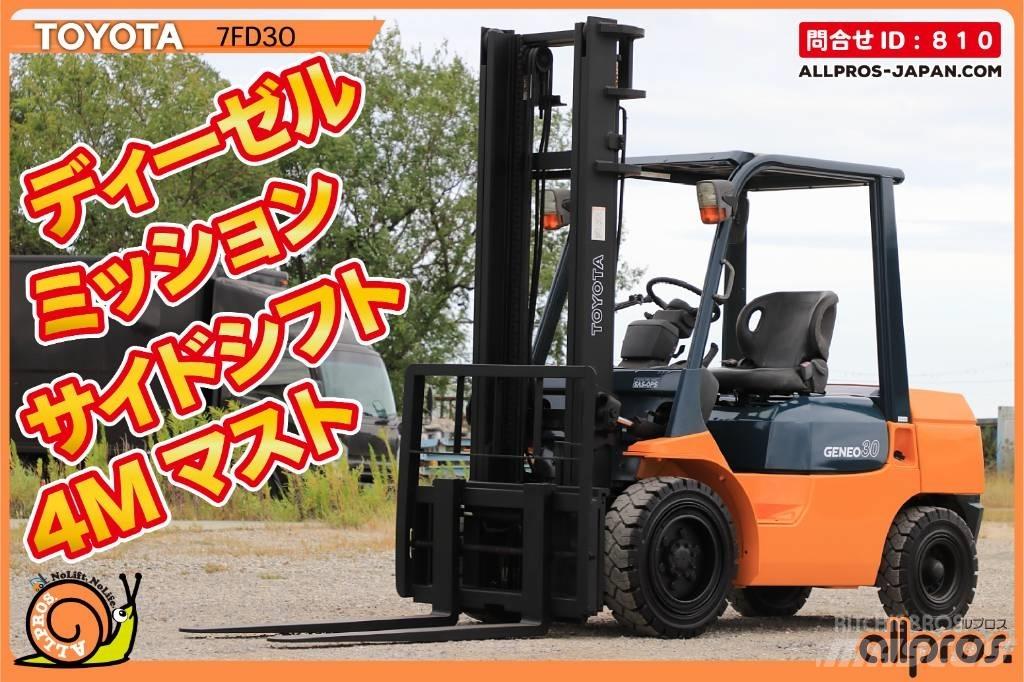 Toyota 7 FD 30 Diesel Trucker