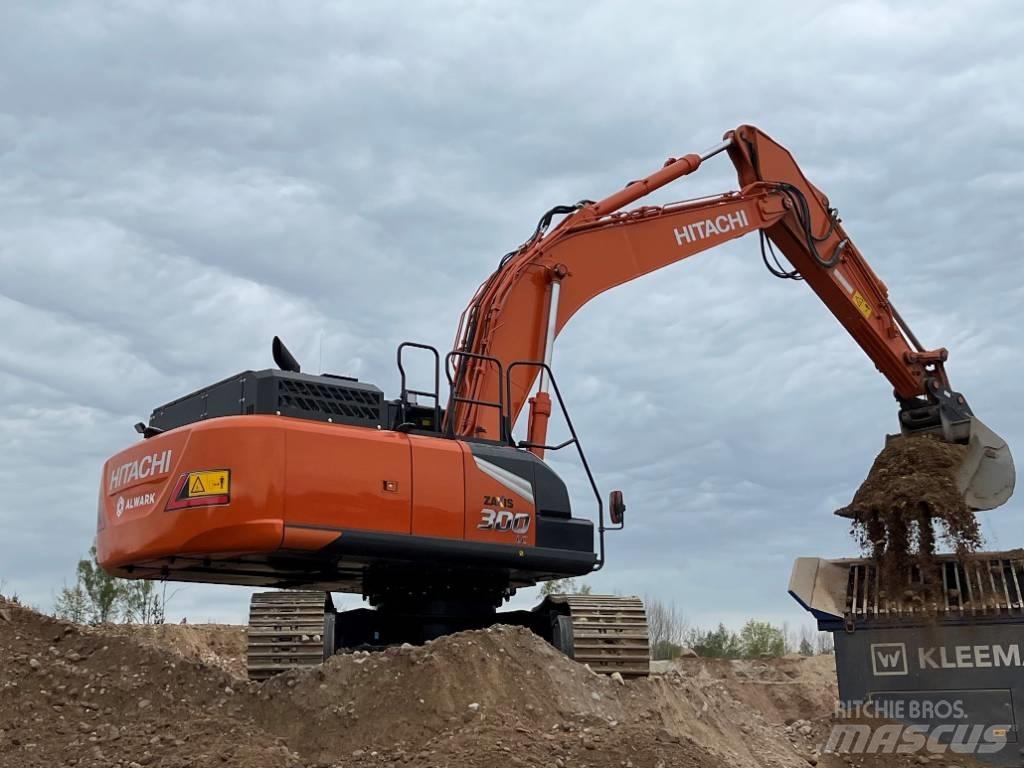 Hitachi ZX300LC-7 Beltegraver