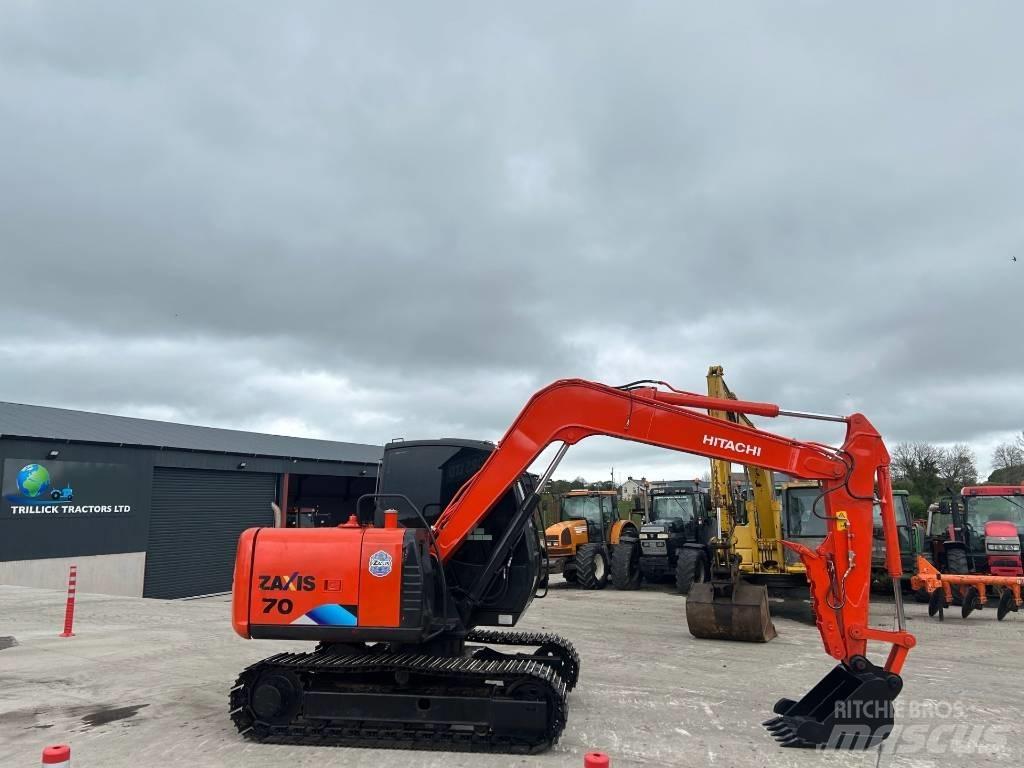 Hitachi Zaxis 70 Midigravere 7 - 12t