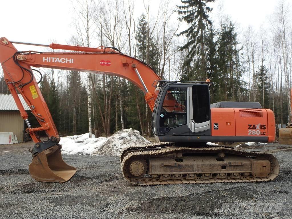 Hitachi ZX 280 LC-3 Beltegraver