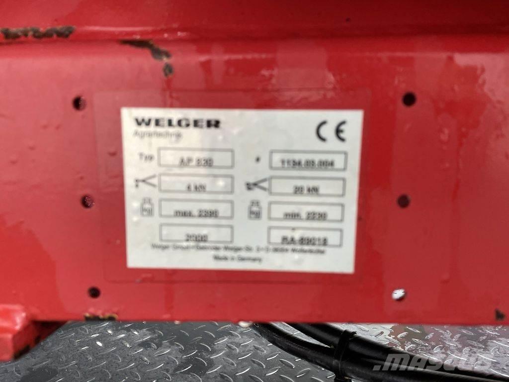 Welger AP 830 Firkantpresser